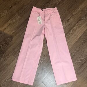 Zara Pink Wide Leg Trousers / BNWT